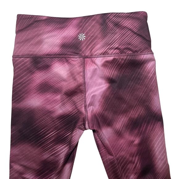 Athleta High Rise Alpine Chaturanga Tight Legging Pink Purple Size XS NWT - Picture 3 of 6